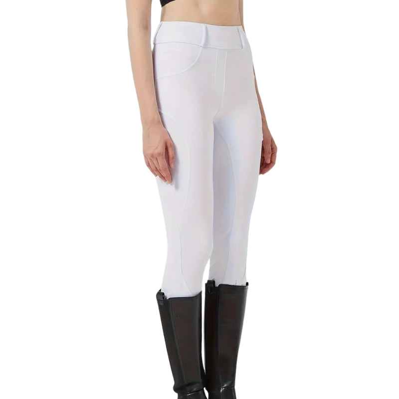 Pantalon Équestre Blanc Pur