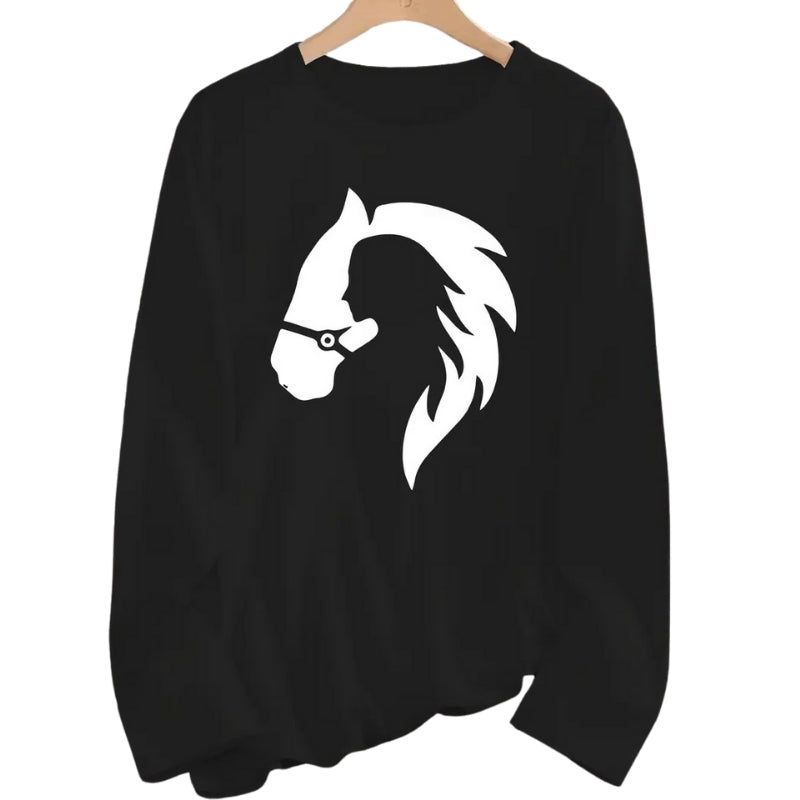 Equestrian Silhouette Sweat