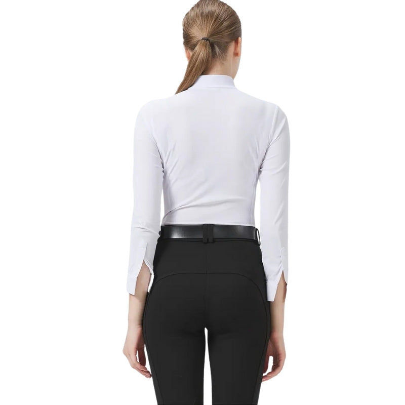White Elegance Equestrian Shirt