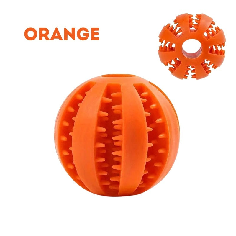 Treat dispensing ball