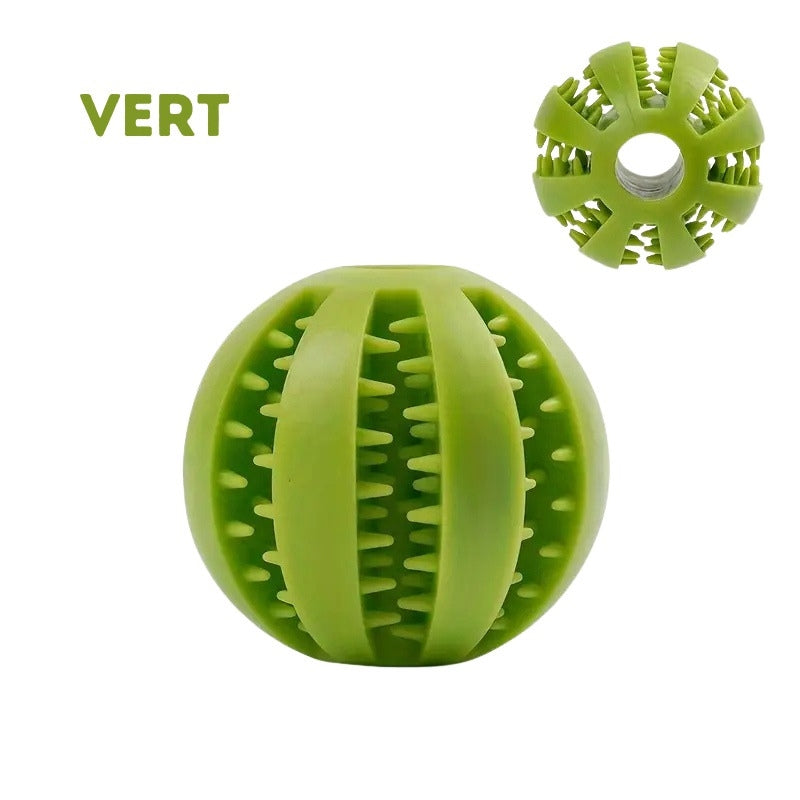 Treat dispensing ball