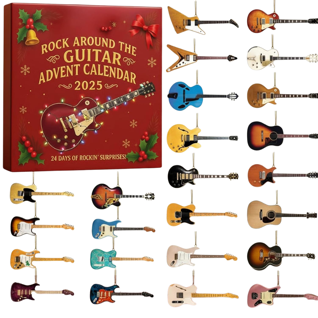 Calendrier de l’Avent Guitares