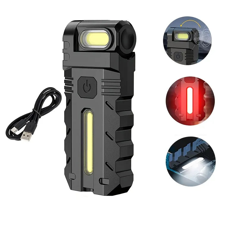 Magnetic flashlight