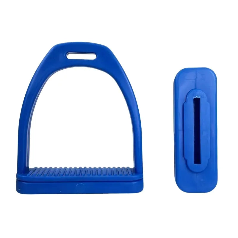 Étriers Équestres en Plastique Bleu – Légèreté et Sécurité