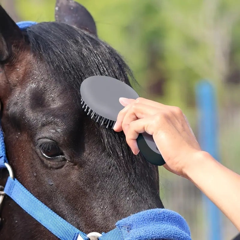 Brosse de Toilettage Douce – Pour un Cheval Impeccable