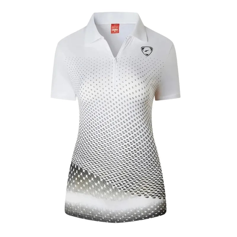 Polo de Sport Femme Blanc – Élégance et Performance