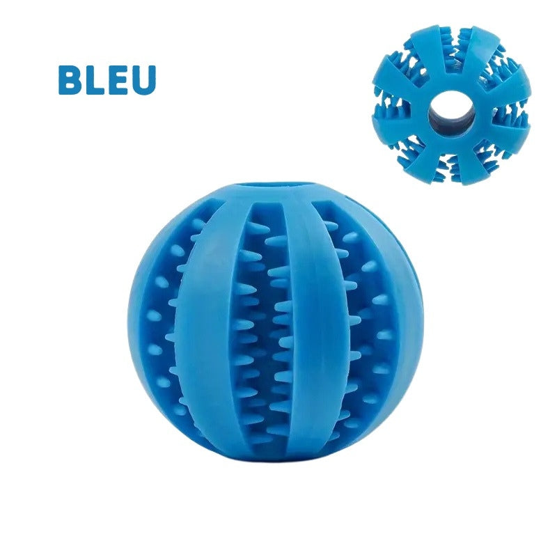 Treat dispensing ball