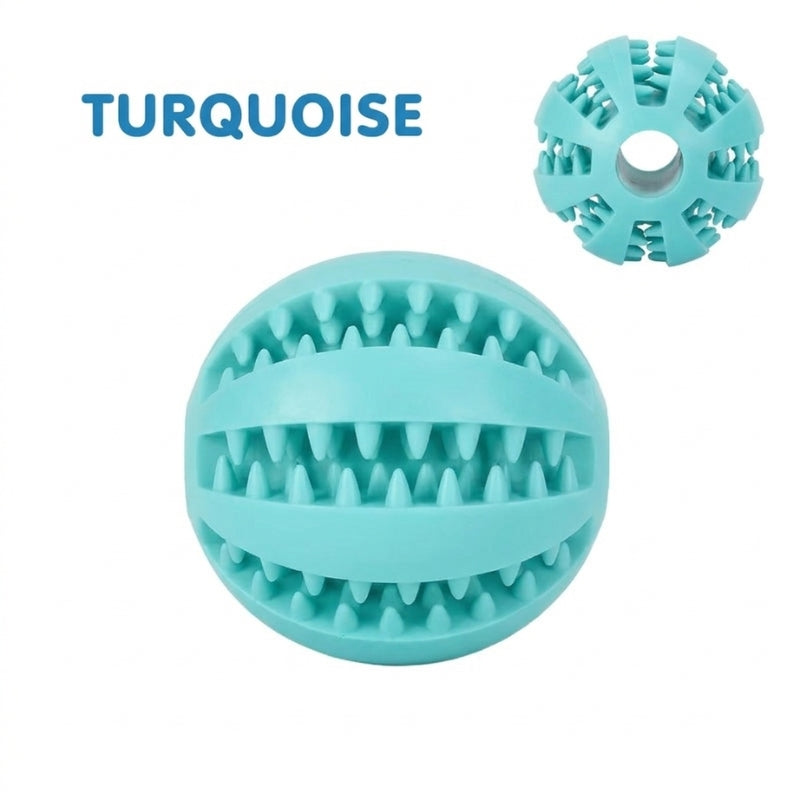 Treat dispensing ball