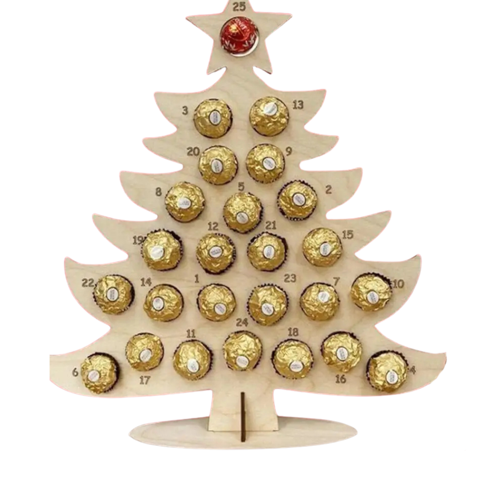 Calendrier de l’Avent en bois