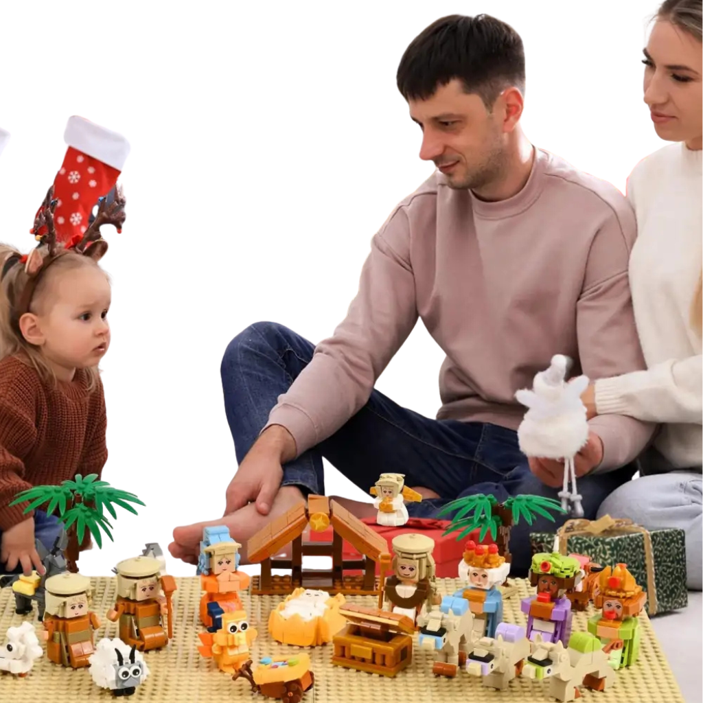 Calendrier de l'avent crèche