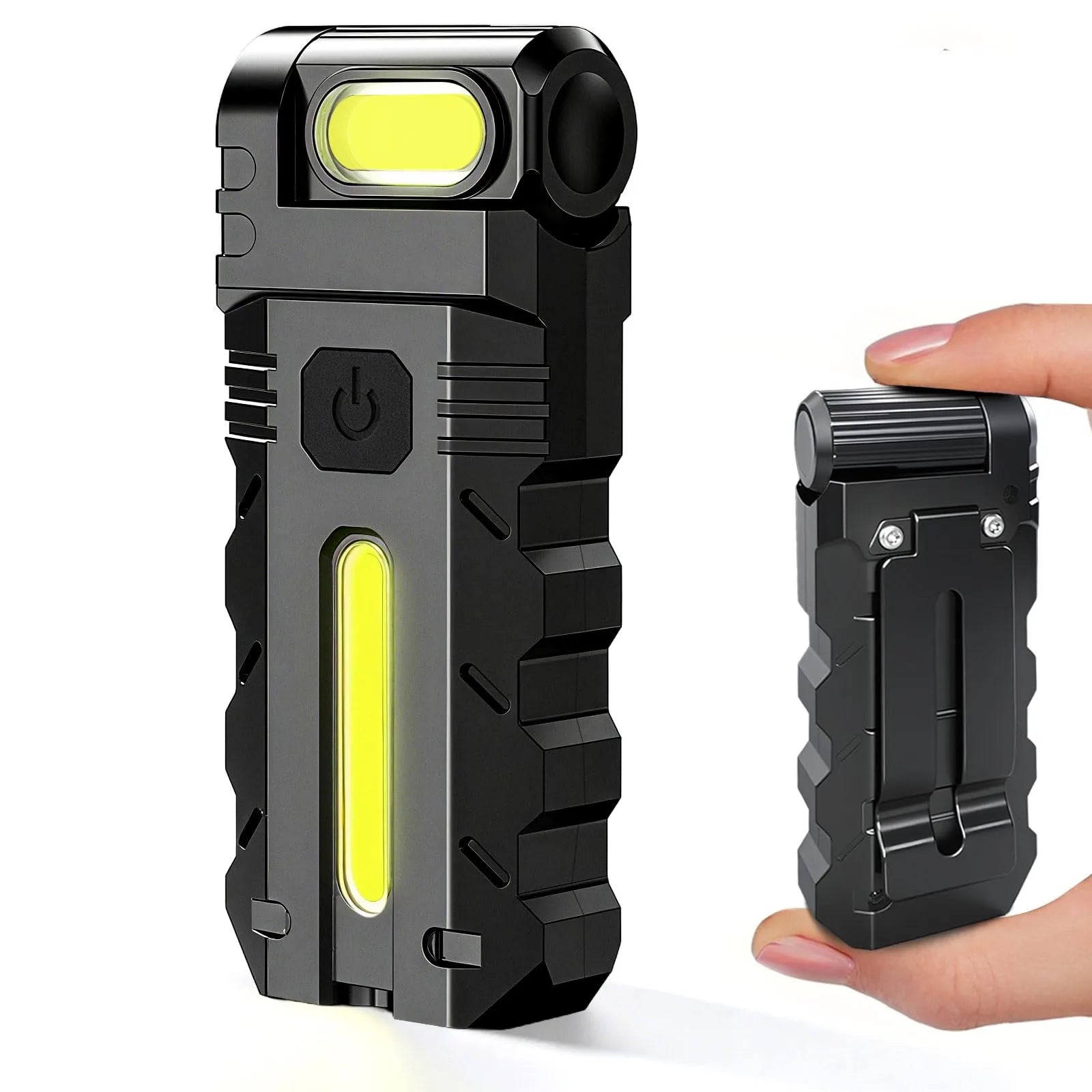 Magnetic flashlight