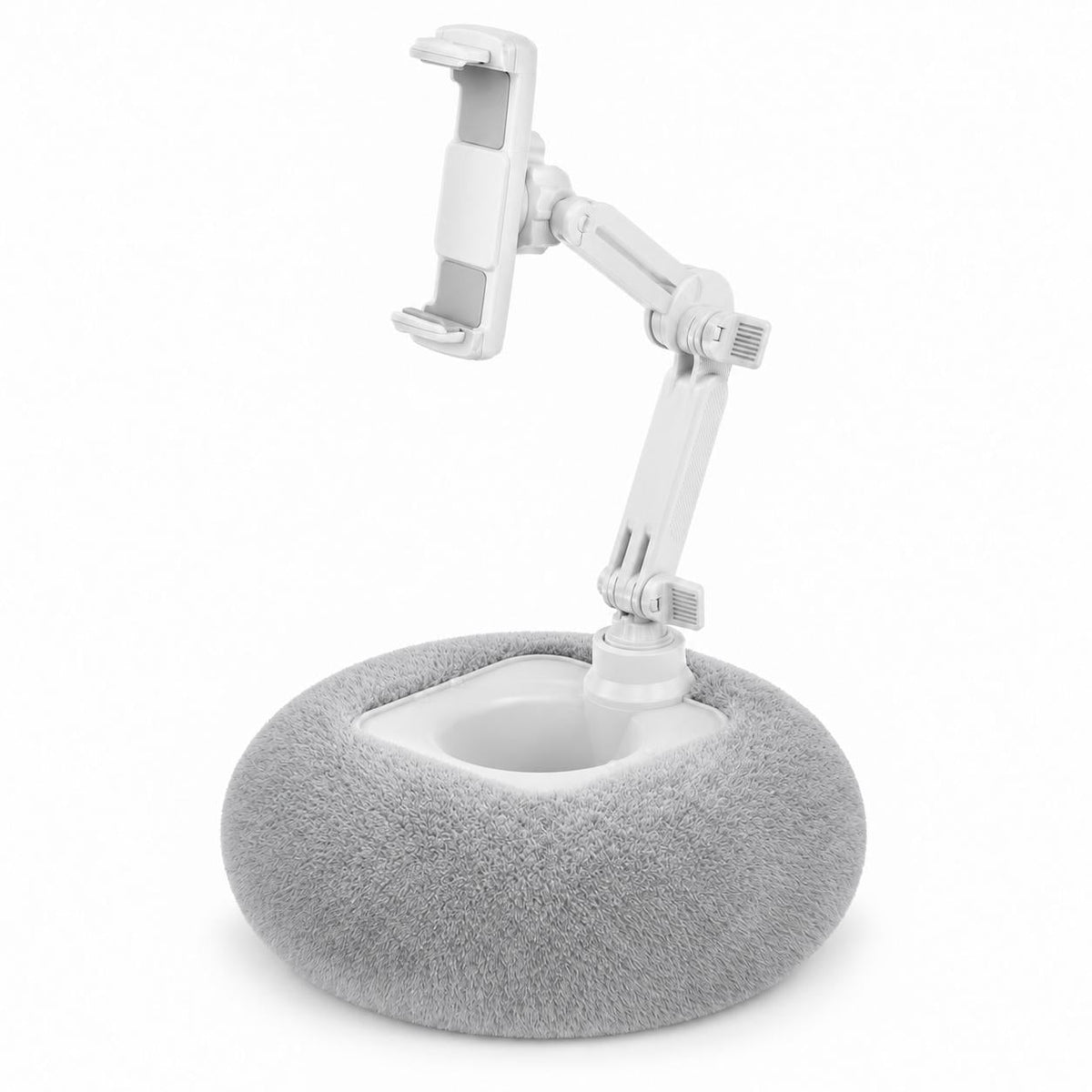 Support téléphone coussin - Gris