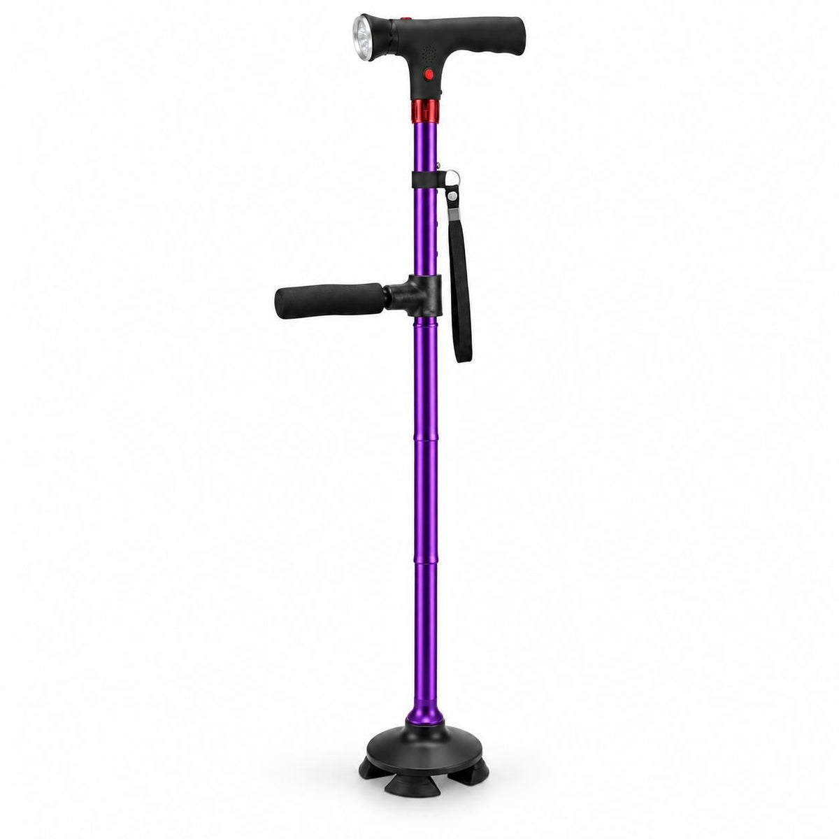 Canne de soutien violet